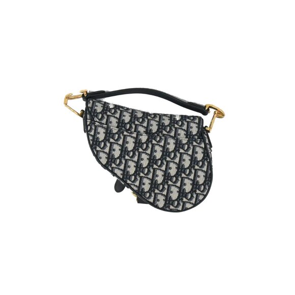 Dior Small Saddle Bag Navy - Picture 2 of 2